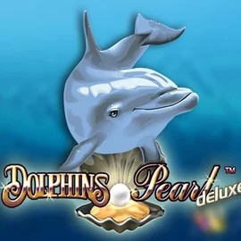 Dolphins Pearl Deluxe casino game by Novomatic – featured logo at Rollxo Casino